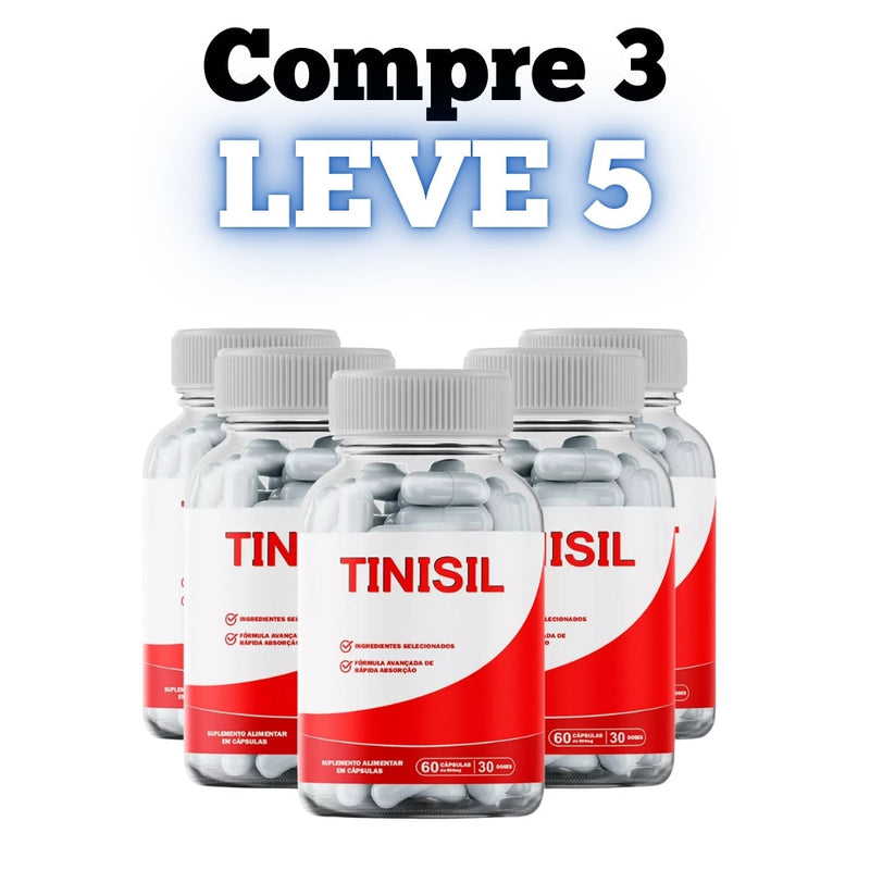 Tinisil Original 60cp - O Alívio Que Sua Audição Precisa - Promoção Exclusiva + Frete Grátis