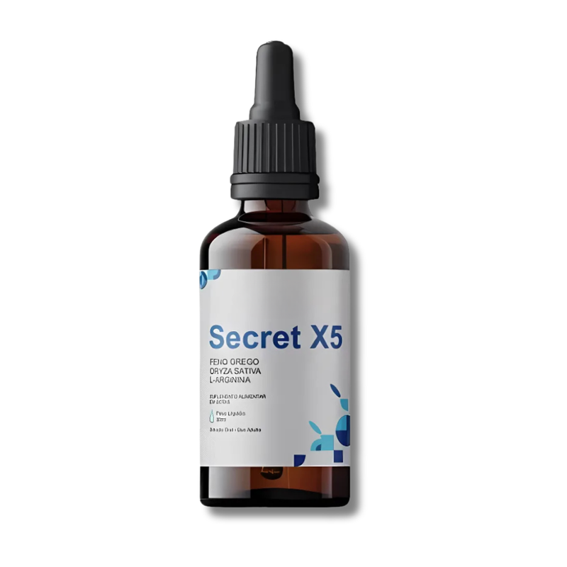 Secret X5 Original 30ml  - Suplemento Natural - Promoção Exclusiva + Frete Grátis